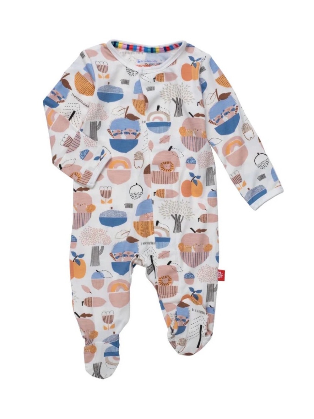 BNWT MAGNETIC ME “HIDE N’ SQUEAK” MODAL MAGNETIC FOOTIE SIZE PREEMIE.